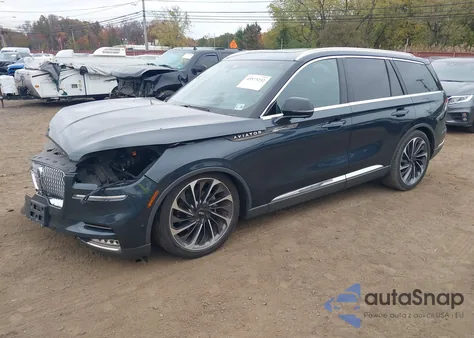 2021 Lincoln Aviator Reserve из США, поврежденный, VIN 5LM5J7XC2MGL02049